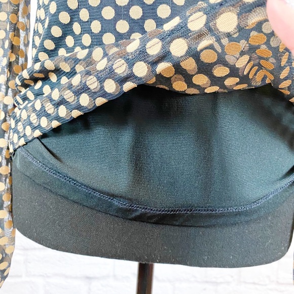 **SOLD** Chico’s Sheer Polka Dot Print Top - Picture 10 of 12